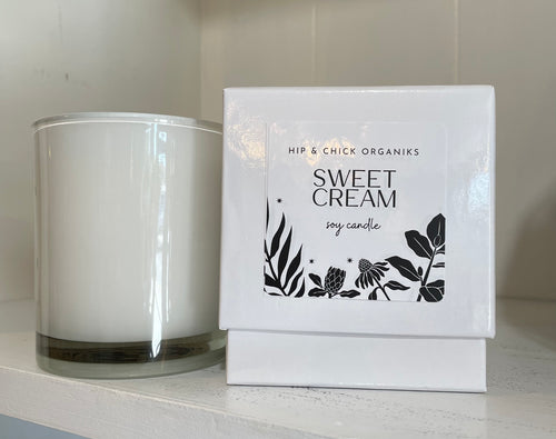 Sweet Cream Soy Candle